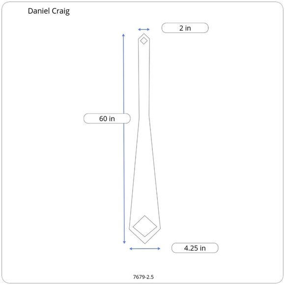 Daniel Craig Pure Silk Hand Made In Italy Gold Green Blue Yellow Squares Tie - Picture 5 of 6
